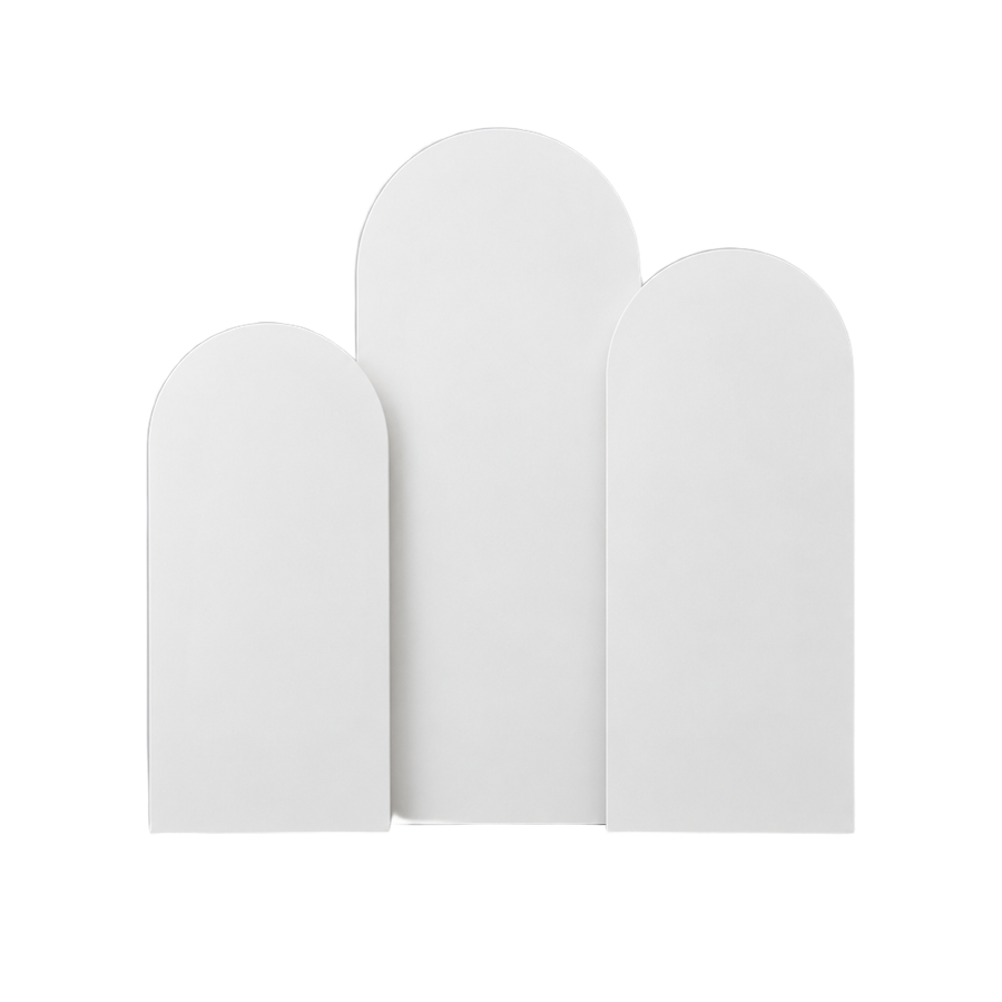 Arched panel cut-out